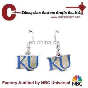 Advertising Custom Popular Souvenir Earrings as Gifts Bulk Wholesale thumbnail-1