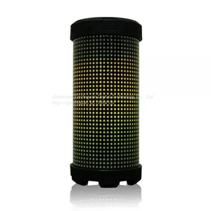 Bazooka Speaker Wireless Bluetooth Speaker Led Lights Pvc Panel Mini Music Box thumbnail-3