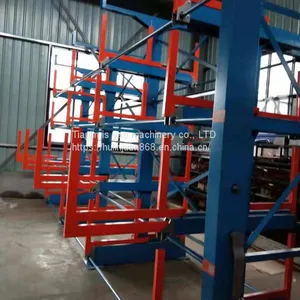 How Steel Tube in the Workshop Covers an Area of Less Neat Use Telescopic Cantilevered Steel Shelves thumbnail-1