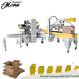 Easy Maintenance Professional Design Milk Carton Sealer/Flap Folding Carton Sealer for Bigger Cartons thumbnail-1