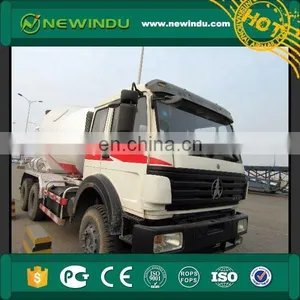 China Hot Sale 16m3 BEIBEN 8X4 Concrete Mixer Truck Price thumbnail-4