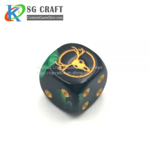 Polyhedral Dice Custom Dice Set, Plastic Acrylic Dice Set, Custom Dice thumbnail-1