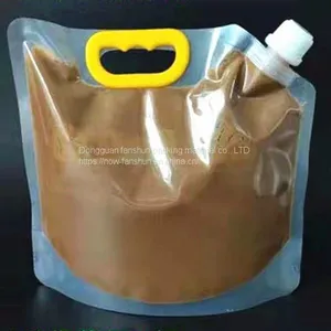 Sesame Paste 5l Gulp Mouth Packet Peanut Butter Packet Independent Bag Jam Drink Mouthpiece Bag Manufacturers thumbnail-1