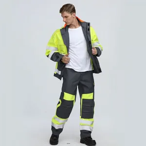 Long Sleeve Fire Resistant Welding Work Protection Suit thumbnail-2