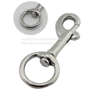Stainless Steel Swivel Bolt Snap Swivel Bolt Snap Hook Key Ring Swivel Dog Hooks thumbnail-2