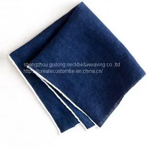 Pocket Squares Custom Pocket Squares Manufacturer Custom Cotton Pocket Square thumbnail-1