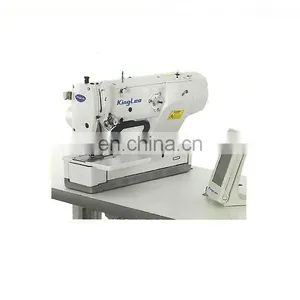 Computerized Lockstitch Buttonholing Sewing Machine thumbnail-1