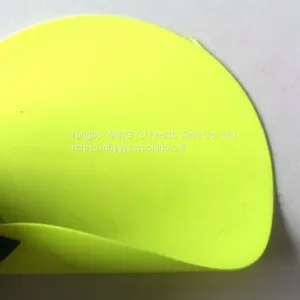 Fireproof Fluorescent Yellow PVC Coated Fabric for Chemical Protective Clothing thumbnail-3