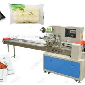 Automatic Bar Soap Flow Wrapping Machine Price thumbnail-1