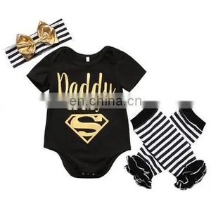 Wholesale 2018 Fashion Baby Clothes Soft Cotton Romper Ruffle Sleeve Baby Romper Suit thumbnail-6
