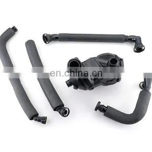 PCV Crankcase Vent Valve Breather Hose Kit for B-MW E46 OEM 11617533400/11617533399/ 11617533398 thumbnail-1