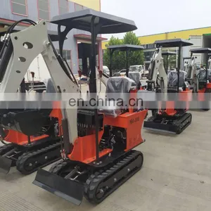 Nuoman Crawler Mini Excavator Towable Backhoe 800 kg thumbnail-6