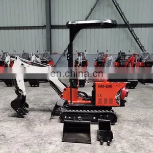 Cheap Price 0.8 Ton Crawler Mini Excavator Diesel for Sale thumbnail-3