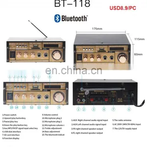 High Quality Audio Amplifier AK-002 Car Amps thumbnail-5