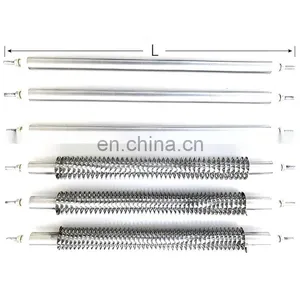 1000W Straight Finned Air Tube Heater Element for Load Bank thumbnail-2
