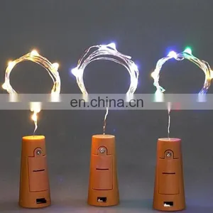Wine Bottle Battery Operated Led String Lights for Decoration thumbnail-2