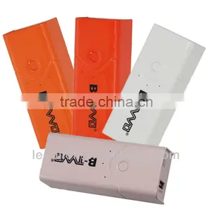 5200mAh Portable Phone Charger Mobile Power Bank Plastic Case for Mobile Phone Iphone Ipad Etc. thumbnail-1