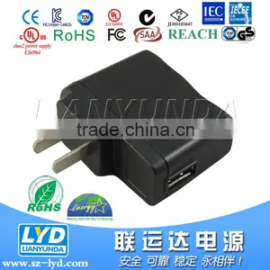Top Selling!!!Wall Mount Type 5v 2a AC DC Power Adapter USB Wall Charger for Smart Phone thumbnail-2