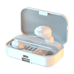 Wireless Bluetooth 5.0 Low-latency Earphones, In-ear LED Digital Display, Mobile Power Supply, Long Battery Life thumbnail-1