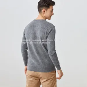 Autumn Cashmere Sweater/Crew Neck Men′s Cashmere Sweater For Keep Warm thumbnail-5