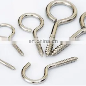 Hook Type Screw Open Eye Hook Wood Self Tapping Screw thumbnail-4
