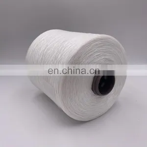 Wholesale Factory Price 100% Polyester Poly Poly Core Spun Sewing Thread Raw White thumbnail-2