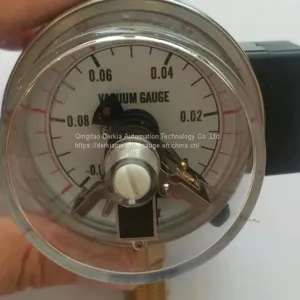 Derkia Vacuum Electric Pressure Gauge DC24V AC110V AC220V AC380V Manometer thumbnail-2