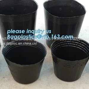 Flowerpot Lining Bags, Plastic Flower Pot Liners, Baskets & Pot Liners, Round Plastic Polyethylene Recycled Flower Pot LINERS thumbnail-2