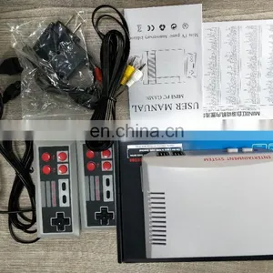Best Christmas Gift Mini Classic Retro Built 620 Game AV Output Home VIDEO Game 8-bit Video Game Console With Two Controllers thumbnail-5