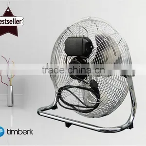 12" Inch Chrome Floor Fan thumbnail-3
