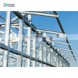 Prefabricated Prefab Fashion Design Layout Steel Structure Workshop thumbnail-4