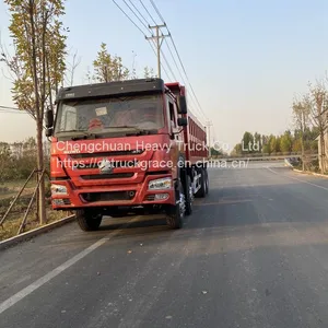 Sinotruk Howo 50 Ton 8x4 Brand New 12 Wheeler Dump Tipper Truck Price thumbnail-5