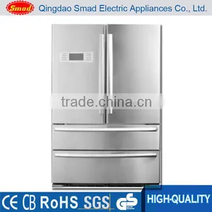 French Door Refrigerator no Frost Refrigerator Side by Side Refrigerator With Water Dispenser thumbnail-3