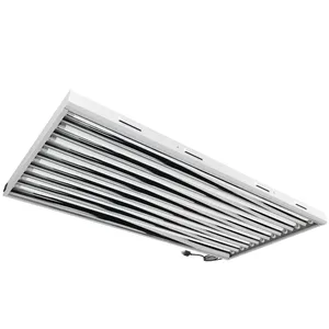 277V 2X4FT8x54W 3000K Blue T5 HO Grow Light Fixture for Industry Use thumbnail-2