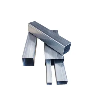 Q235 Welded Steel Square Pipe Rectangular Steel Tube Seamless Adequate Stock thumbnail-1