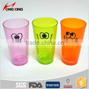 Transparent Colorful Cartoon Printing 21oz Party Reusable Plastic Cup thumbnail-1