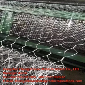 Hexagonal Wire Mesh/chicken Wire Mesh/protecting Wire Mesh/PVC Protective Layer/ Wire Mesh thumbnail-5