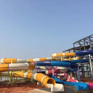 Guangzhou Water Park Equipment Source Manufacturers High-speed Combined Water Slide Large-scale Water Park Equipment Manufacturing thumbnail-4