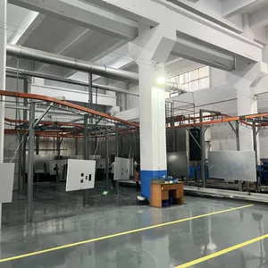 Compact Electrostatic Powder Spray Unit Metal Cabinet Surface Treatment Production System thumbnail-3