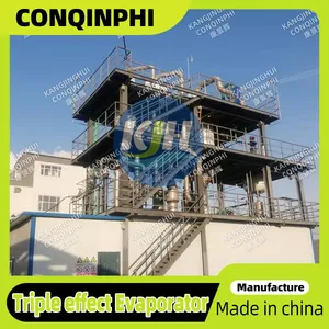 Compact Multi-effect Evaporator Crystallizer With CIP Cleaning Design, Max Operating Temp 150°C, 50 Hz Frequency thumbnail-2