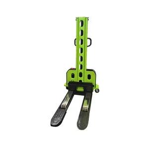 Factory Direct Sale 1 Ton Self-loading Electric Stacker Portable Stacker thumbnail-5