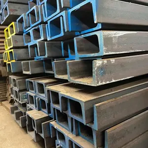 U Channel Steel / C Channel Steel Galvanized & Black Steel Channel thumbnail-2