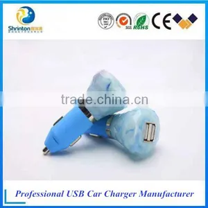 Hot New Model Car Charger Adapter, USB Car Charger Socket 5V 2.1A thumbnail-4