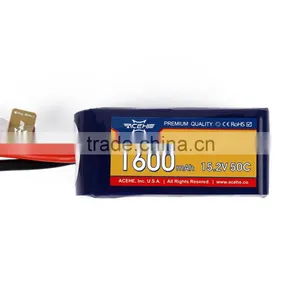 ACEHE 4S 15.2V 1600mAh 50CHigh Voltage Lipo Battery thumbnail-1