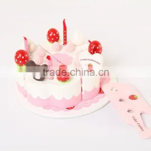 Wooden Ketchen Toy Cake Play Set thumbnail-2