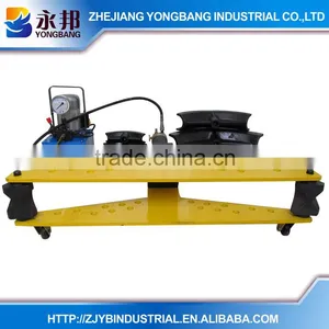 China Supplier YONGBANG Hydraulic Tools YB-DYW-3 Electric Hydraulic 3 Inch Pipe Bender thumbnail-1