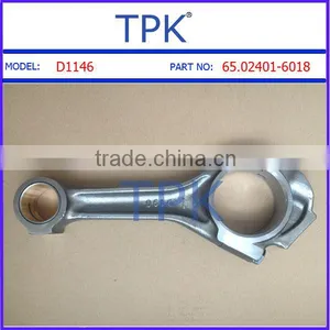 Daewoo DH220-3,DH280-3, D1146, D1146T Engine Parts, Con Rod,65.02401-6018 thumbnail-1