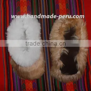 Baby Alpaca Slippers. Unisex thumbnail-3