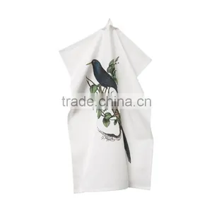 100% Painting Cotton Hooded Beach Towel thumbnail-4