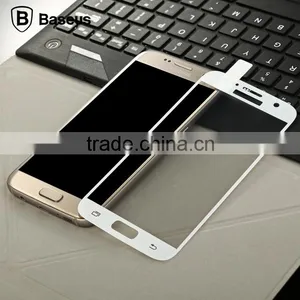 BASEUS Silk-Screen 3D ARC Tempered Glass Film For Galaxy S7 9H 0.3MM Curved Tempered Glass Protective Screen For S7 thumbnail-5